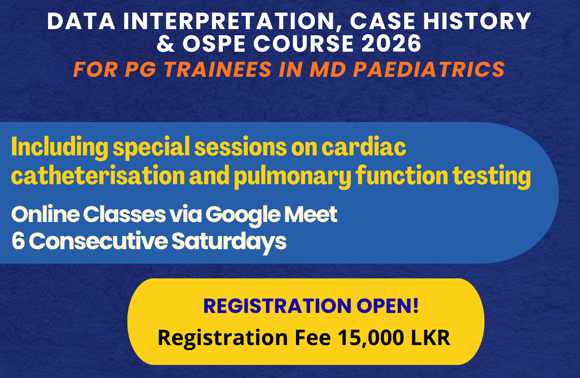 Data Interpretation Case History and OSPE Course 2026