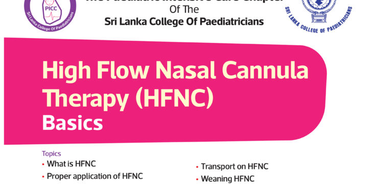 Importance and usage of HFNC
