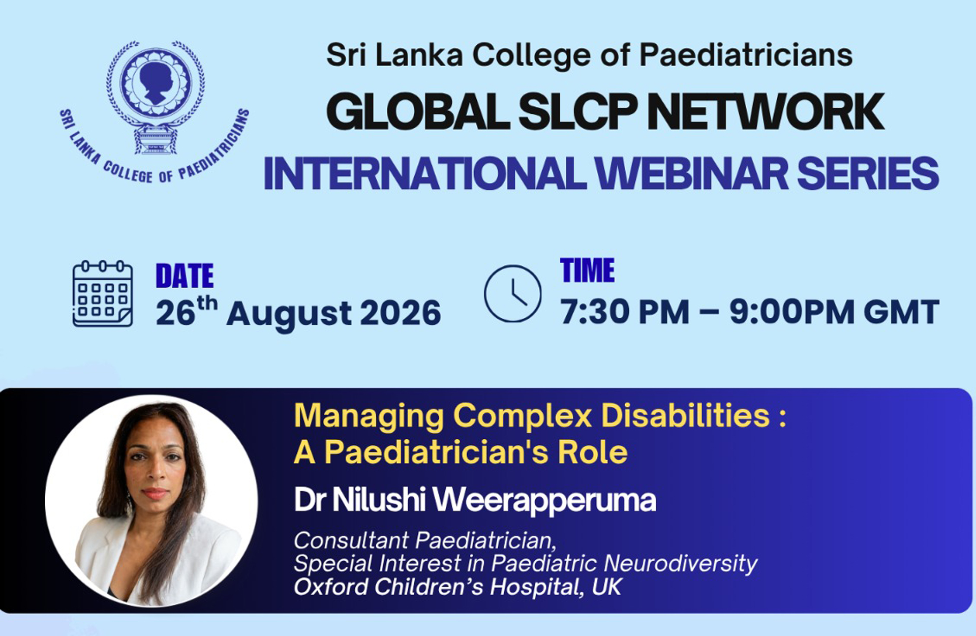 International Webinar Series