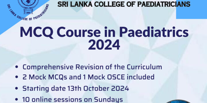 MCQ Course in Paediatrics 2024