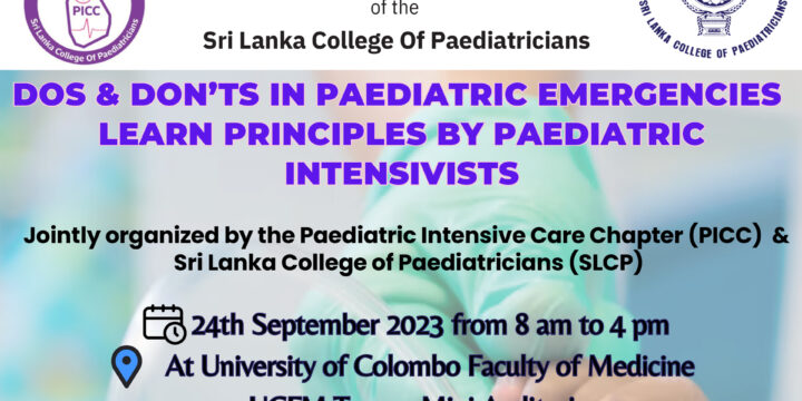 Paediatric Intensive Care Chapter