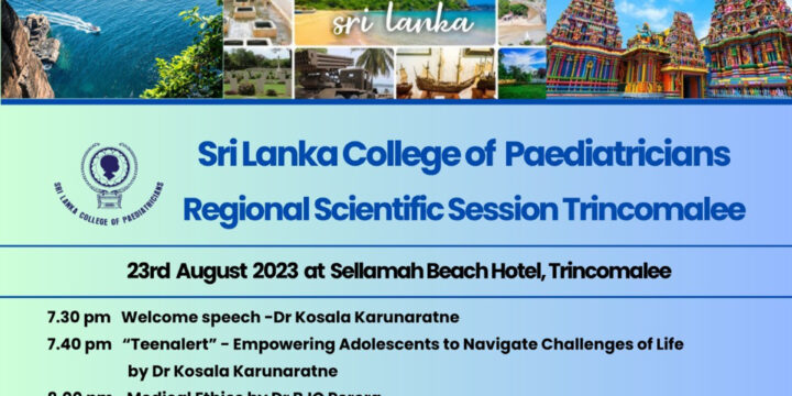 Regional Scientific Session Trincomalee